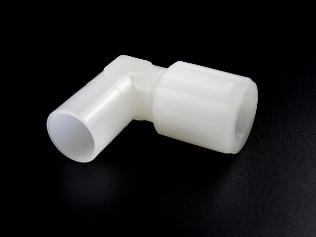 PVDF butt welding flared elbow