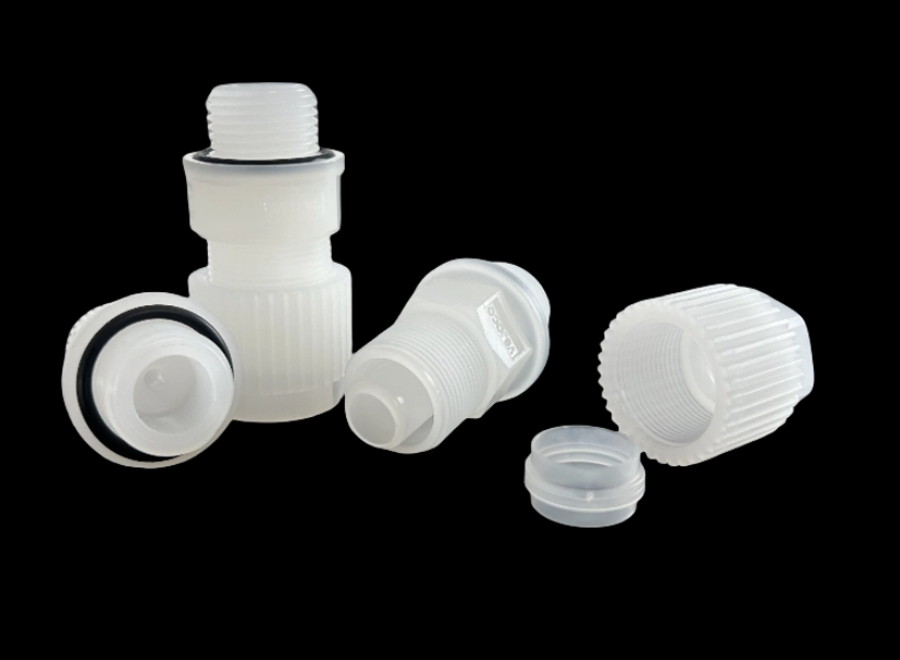Snap-Fit PVDF Quick Connector For O-Ring Piping