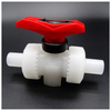 PVDF butt welding ball valve