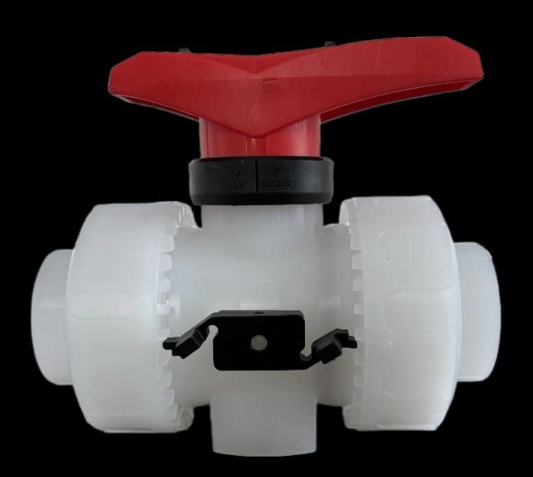 Hydraulic PVDF Ball Valve Socket Weld Piping