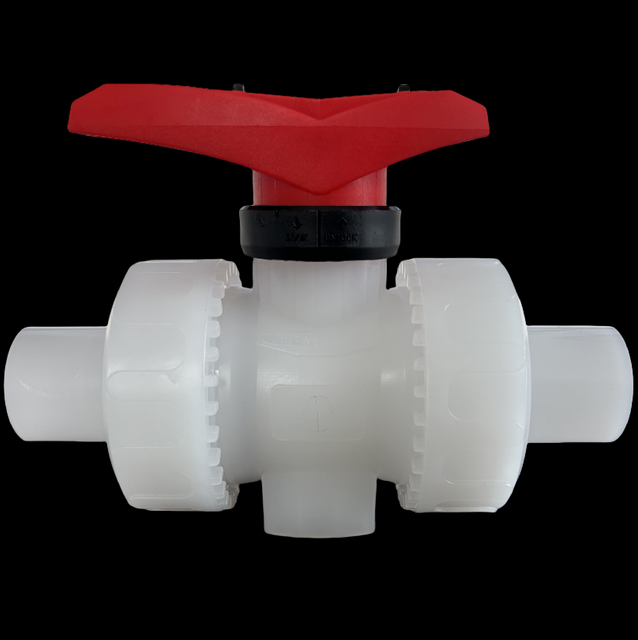 PVDF butt welding ball valve