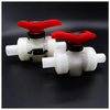 PVDF butt welding ball valve