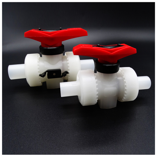 PVDF butt welding ball valve