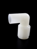 PVDF butt welding flared elbow
