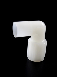PVDF butt welding flared elbow