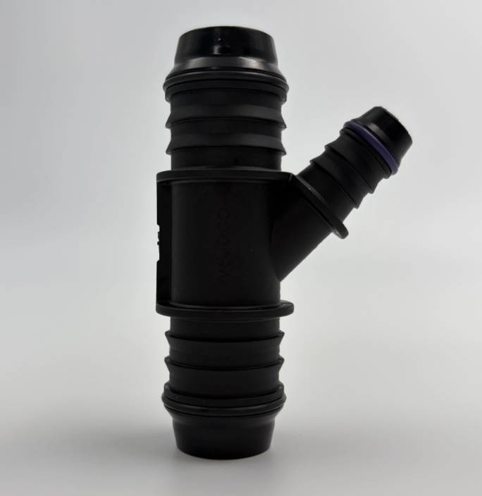 Diverting PA66 Y-Connector For Fluid Line Branches