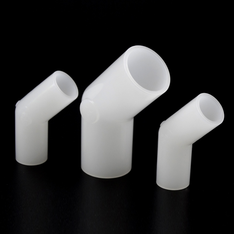 Plastic pipe fittings structure and portfolio layout