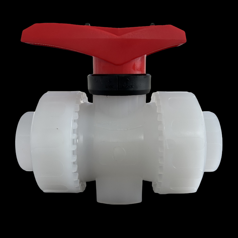 Industrial PVDF ball valve testing process